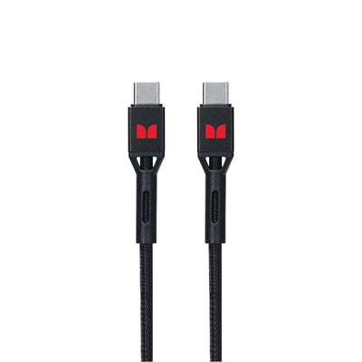 Monster 1.2m USB-C to USB-C Cable Black