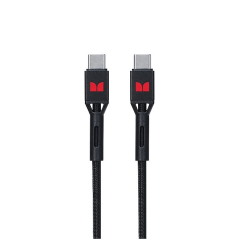 Monster 1.2m USB-C to USB-C Cable Black
