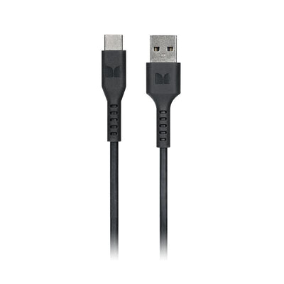 Monster 2m USB-C to USB-A TPE Cable Black