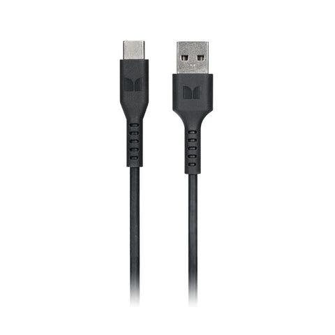Monster 2m USB-C to USB-A TPE Cable Black