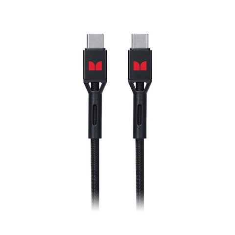 Monster 2m USB-C to USB-C Cable Black