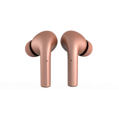 MokiPods Wireless Earbuds Rose Gold