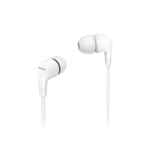 Philips Wired Earbuds Gel White