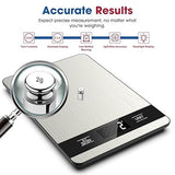 10kg/1g Precision Kitchen Scale: Ultra-Thin, Multi-Unit, Stainless Steel for Aussie Home Cooks