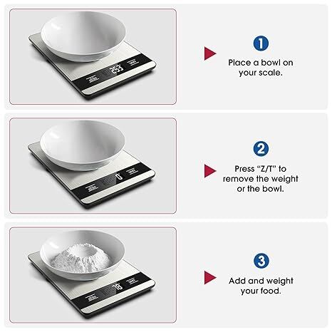 10kg/1g Precision Kitchen Scale: Ultra-Thin, Multi-Unit, Stainless Steel for Aussie Home Cooks