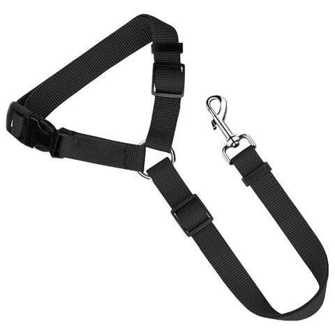 Protect Your Pet on the Road: 2 - in - 1 Adjustable Dog Car Safety Tether and Leash, 360° Rotating Hook for Cars and SUVs, Secure Your Cat or Dog...