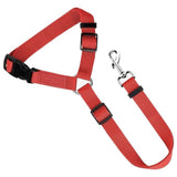 Protect Your Pet on the Road: 2 - in - 1 Adjustable Dog Car Safety Tether and Leash, 360° Rotating Hook for Cars and SUVs, Secure Your Cat or Dog...