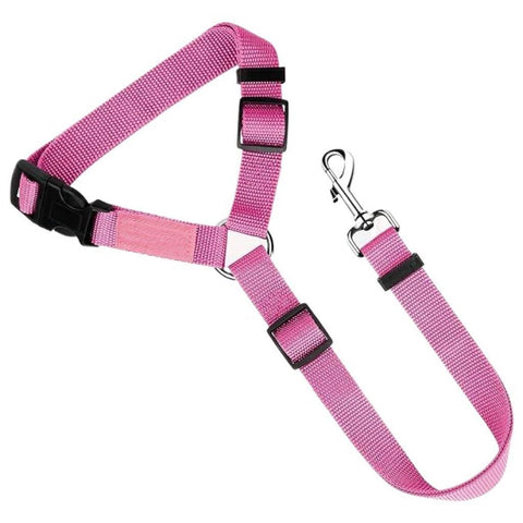 Protect Your Pet on the Road: 2 - in - 1 Adjustable Dog Car Safety Tether and Leash, 360° Rotating Hook for Cars and SUVs, Secure Your Cat or Dog...