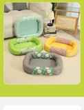 Size S Grey Cozy Pet Bed for Small Dogs and Cats - Durable & Chew - Resistant Nest for All Seasons