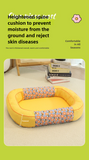 Size S Grey Cozy Pet Bed for Small Dogs and Cats - Durable & Chew - Resistant Nest for All Seasons