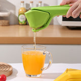 Foldable Manual Lemon Squeezer & Citrus Juicer - Portable Handheld Fruit Press for Fresh Orange & Lime Juice -...