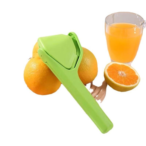 Foldable Manual Lemon Squeezer & Citrus Juicer - Portable Handheld Fruit Press for Fresh Orange & Lime Juice -...